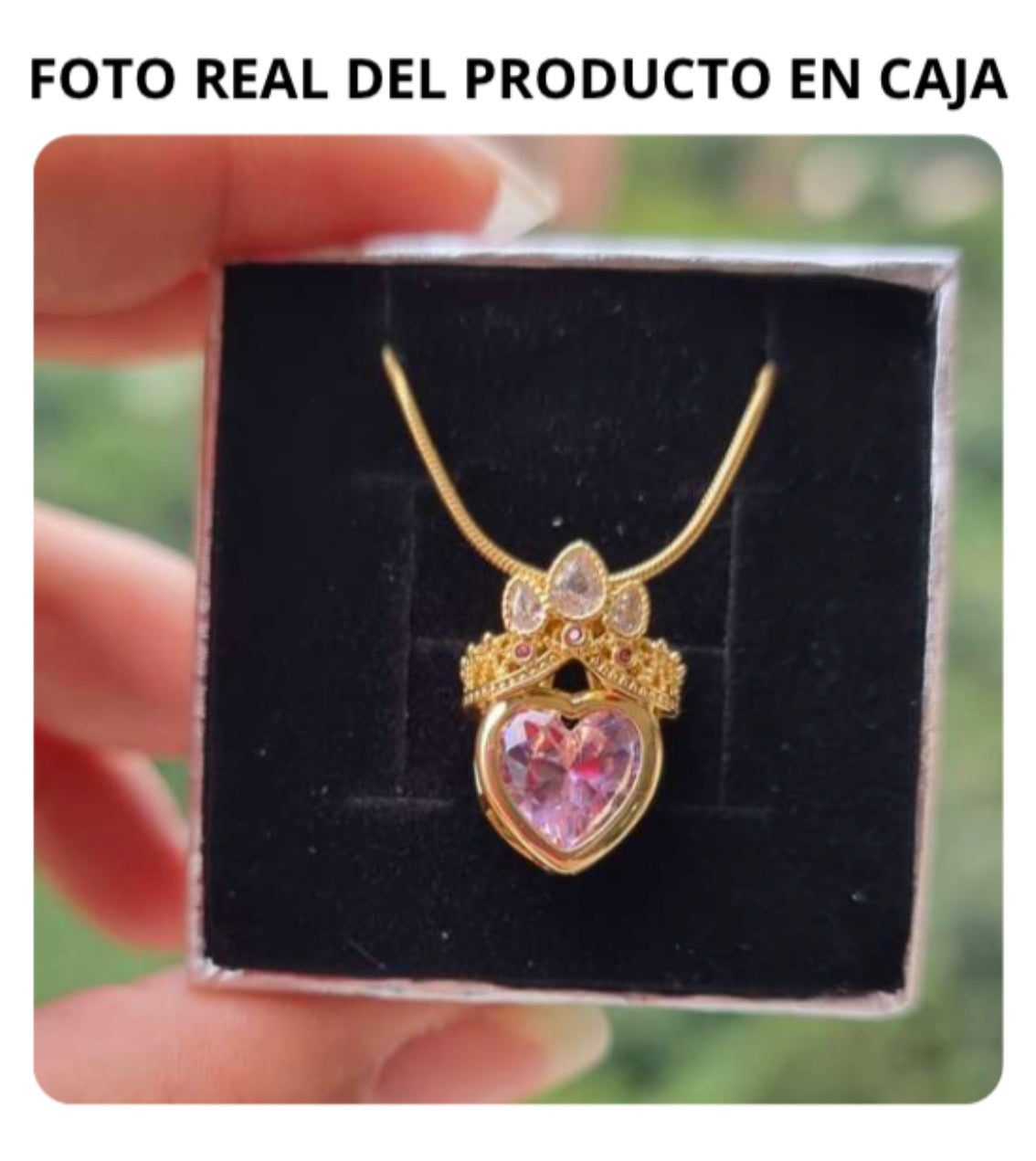 Collar Corona Princesa Rapunzel